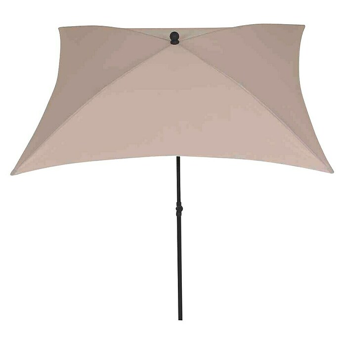 Siena Garden Marktschirm City Push (Natur, Bespannungsmaß (L x B): 180 x 180 cm) | BAUHAUS