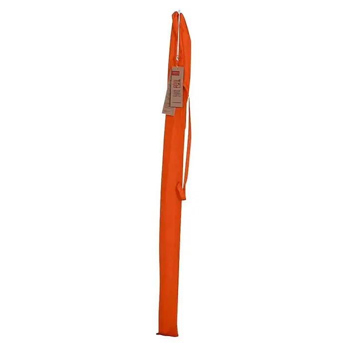Siena Garden Marktschirm City Push - Terracotta, Bespannungsmaß (L x B): 180 x 180 cm - Orangefarbene Rettungsweste mit Reißverschluss und Etikett. Ideal für Wassersportler, die eine zuverlässige Schwimmhilfe suchen.