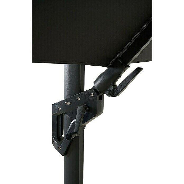 Siena Garden Ampelschirm Fagus N+ (Anthrazit, Bespannungsmaß (L x B): 300 x 300 cm) | BAUHAUS