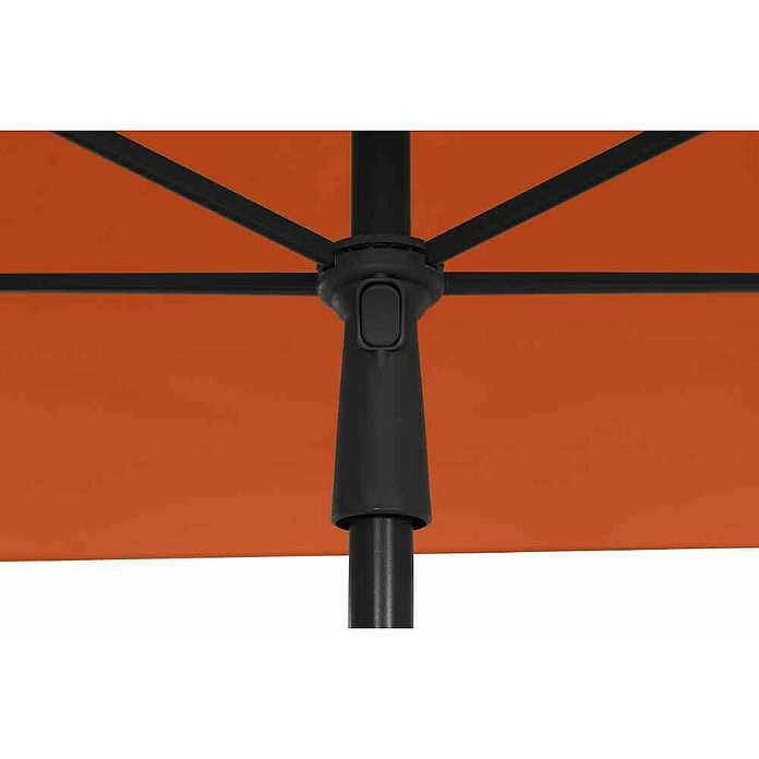 Siena Garden Marktschirm City Push (Terracotta, Bespannungsmaß (L x B): 180 x 180 cm) | BAUHAUS