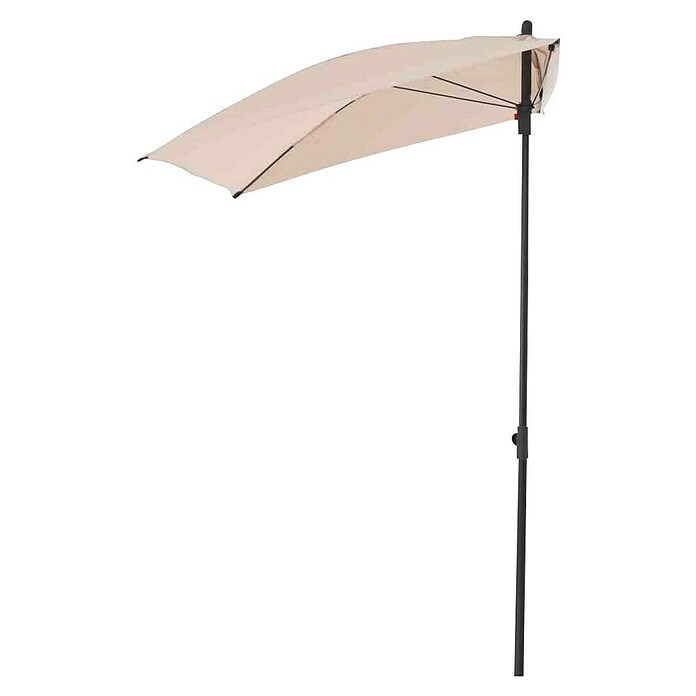 Siena Garden Balkonschirm City Push (Natur, Bespannungsmaß (L x B): 160 x 100 cm) | BAUHAUS