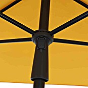 Siena Garden Marktschirm City Push (Gelb, Bespannungsmaß (L x B): 140 x 210 cm) | BAUHAUS