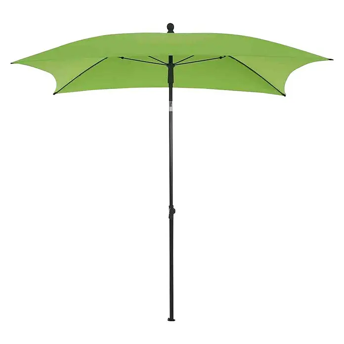 Siena Garden Marktschirm City Push - Grün, Bespannungsmaß (L x B): 180 x 180 cm - Der grüne Sonnenschirm bietet Schatten und Schutz vor der Sonne. Er ist ideal für den Garten oder die Terrasse.