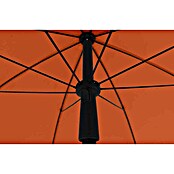 Siena Garden Marktschirm rund City Push (Terracotta, Durchmesser Bespannung: 180 cm) | BAUHAUS