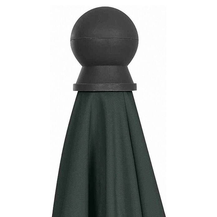 Siena Garden Marktschirm City Push (Anthrazit, Bespannungsmaß (L x B): 140 x 210 cm) | BAUHAUS