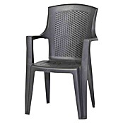 Progarden Stapelstuhl Eden (Stapelbar, Anthrazit, B x T x H: 54 x 46 x 91 cm) | BAUHAUS