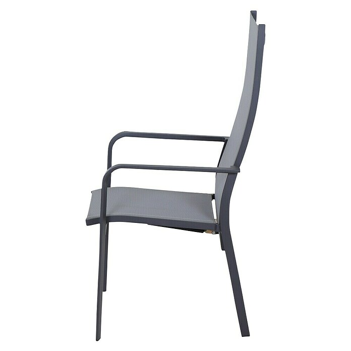 Siena Garden Stapelsessel Carlton (Ranotex-Gewebe, Stapelbar, Anthrazit, B x T x H: 60 x 63 x 113 cm) | BAUHAUS