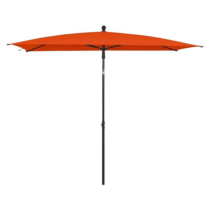 Siena Garden Marktschirm City Push (Terracotta, Bespannungsmaß (L x B): 140 x 210 cm) | BAUHAUS