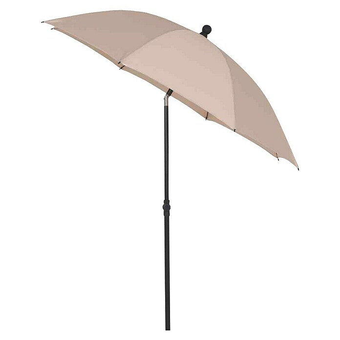 Siena Garden Marktschirm rund City Push (Natur, Durchmesser Bespannung: 180 cm) | BAUHAUS