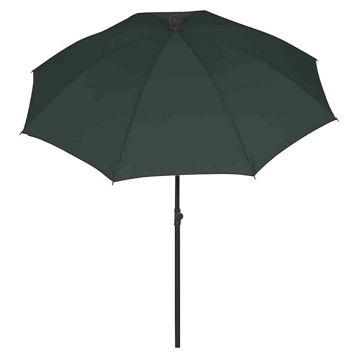 Siena Garden Marktschirm rund City Push (Anthrazit, Durchmesser Bespannung: 180 cm) | BAUHAUS
