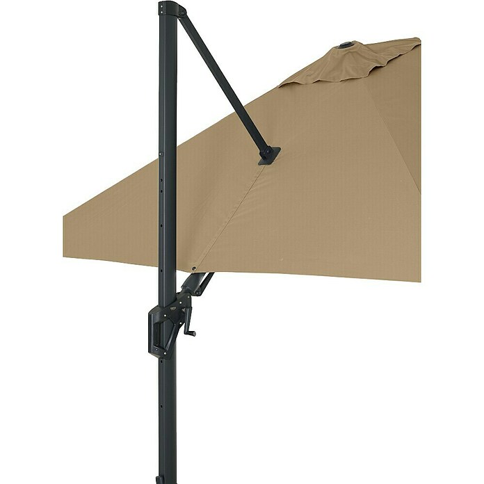 Siena Garden Ampelschirm Fagus N+ (Taupe, Bespannungsmaß (L x B): 300 x 300 cm) | BAUHAUS