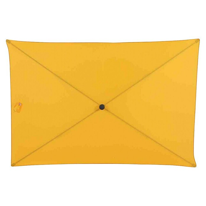 Siena Garden Marktschirm City Push (Gelb, Bespannungsmaß (L x B): 140 x 210 cm) | BAUHAUS