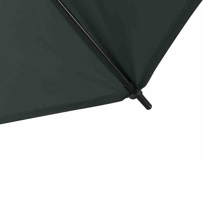 Siena Garden Marktschirm rund City Push (Anthrazit, Durchmesser Bespannung: 180 cm) | BAUHAUS