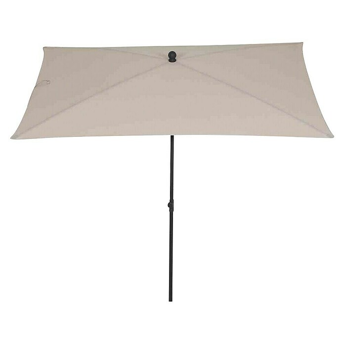 Siena Garden Marktschirm City Push (Natur, Bespannungsmaß (L x B): 140 x 210 cm) | BAUHAUS