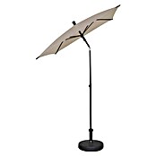 Siena Garden Marktschirm City Push (Natur, Bespannungsmaß (L x B): 140 x 210 cm) | BAUHAUS