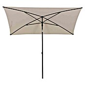 Siena Garden Marktschirm City Push (Natur, Bespannungsmaß (L x B): 140 x 210 cm) | BAUHAUS