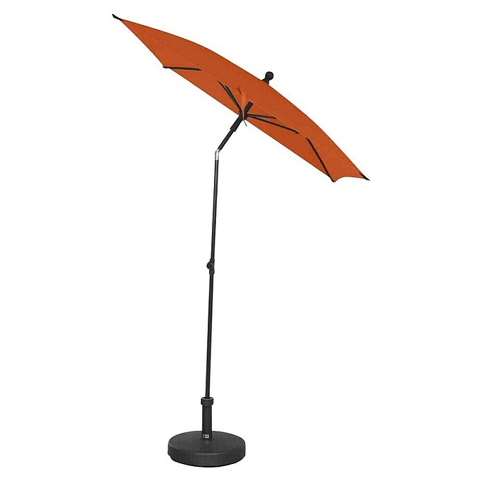 Siena Garden Marktschirm City Push (Terracotta, Bespannungsmaß (L x B): 140 x 210 cm) | BAUHAUS