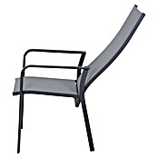 Siena Garden Stapelsessel Carlton (Ranotex-Gewebe, Stapelbar, Anthrazit, B x T x H: 60 x 63 x 113 cm) | BAUHAUS