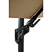 Siena Garden Ampelschirm Fagus N+ (Taupe, Bespannungsmaß (L x B): 300 x 300 cm) | BAUHAUS