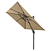 Siena Garden Ampelschirm Fagus N+ (Taupe, Bespannungsmaß (L x B): 300 x 300 cm) | BAUHAUS