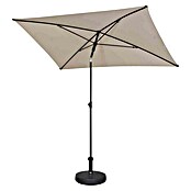 Siena Garden Marktschirm City Push (Natur, Bespannungsmaß (L x B): 140 x 210 cm) | BAUHAUS
