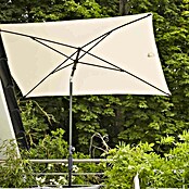 Siena Garden Marktschirm City Push (Natur, Bespannungsmaß (L x B): 140 x 210 cm) | BAUHAUS