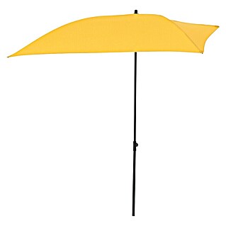 Siena Garden Balkonschirm City Push (Gelb, Bespannungsmaß (L x B): 160 x 100 cm)