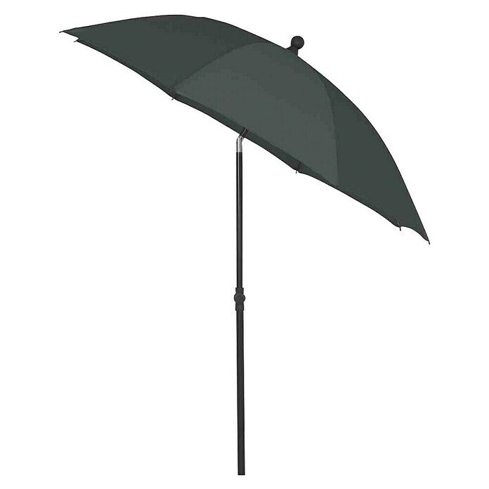 Siena Garden Marktschirm rund City Push (Anthrazit, Durchmesser Bespannung: 180 cm) | BAUHAUS