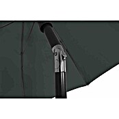 Siena Garden Marktschirm rund City Push (Anthrazit, Durchmesser Bespannung: 180 cm) | BAUHAUS