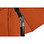 Siena Garden Marktschirm rund City Push (Terracotta, Durchmesser Bespannung: 180 cm) | BAUHAUS
