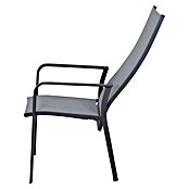 Siena Garden Stapelsessel Carlton (Ranotex-Gewebe, Stapelbar, Anthrazit, B x T x H: 60 x 63 x 113 cm) | BAUHAUS