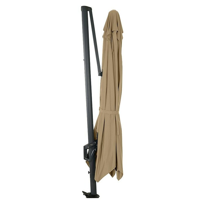 Siena Garden Ampelschirm Fagus N+ (Taupe, Bespannungsmaß (L x B): 300 x 300 cm) | BAUHAUS