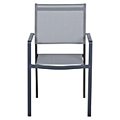 Siena Garden Stapelsessel Leeds (Ranotex-Gewebe, Stapelbar, Anthrazit, B x T x H: 58 x 54 x 88 cm) | BAUHAUS
