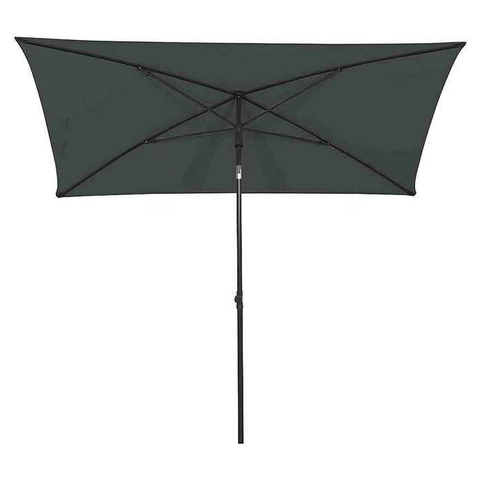 Siena Garden Marktschirm City Push (Anthrazit, Bespannungsmaß (L x B): 140 x 210 cm) | BAUHAUS