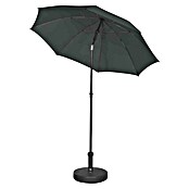 Siena Garden Marktschirm rund City Push (Anthrazit, Durchmesser Bespannung: 180 cm) | BAUHAUS