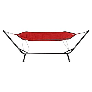 Siena Garden Hängematten-Set Bahia (L x B x H: 305 x 105 x 104 cm, Rot)
