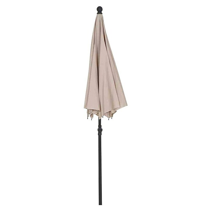 Siena Garden Marktschirm rund City Push (Natur, Durchmesser Bespannung: 180 cm) | BAUHAUS
