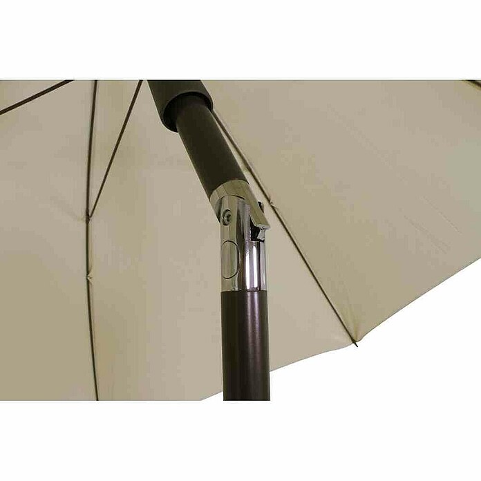 Siena Garden Marktschirm rund City Push (Natur, Durchmesser Bespannung: 180 cm) | BAUHAUS