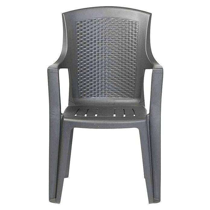 Progarden Stapelstuhl Eden (Stapelbar, Anthrazit, B x T x H: 54 x 46 x 91 cm) | BAUHAUS