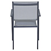 Siena Garden Stapelsessel Leeds (Ranotex-Gewebe, Stapelbar, Anthrazit, B x T x H: 58 x 54 x 88 cm) | BAUHAUS