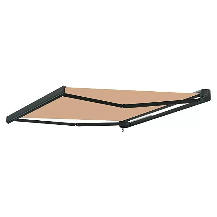SmartSun Vollkassettenmarkise Fiji Solar MotionBeige, Breite: 4,75 m, Ausfall: 3 m