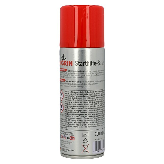 Starthilfe-Spray GRANIT, 400 ml
