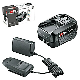 Bosch Power for All 18V Akku & Ladegerät Starter-Set (18 V, 1 Akku, 3 Ah)