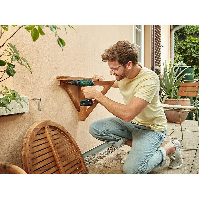 Bosch Power for All 18V Akku-Schlagbohrschrauber EasyImpact 18V-38 (18 V, 1 Akku, 2 Ah, 38 Nm) | BAUHAUS