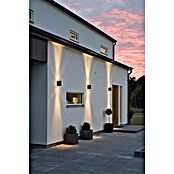 Konstsmide Wandlamp Modena Double (35 W, l x b x h: 14,5 x 8,5 x 24 cm, Zwart, GU10) | BAUHAUS