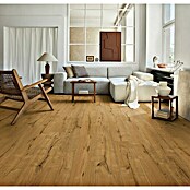 Krono Original Laminatmuster Organic Veneer Parquet Wildeiche dunkelbraun (297 x 244 x 8,5 mm, Landhausdiele, Wildeiche dunkelbraun) | BAUHAUS