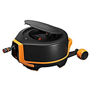 Fiskars X-series Automatische Schlauchtrommel XL mit Rädern (25 m)