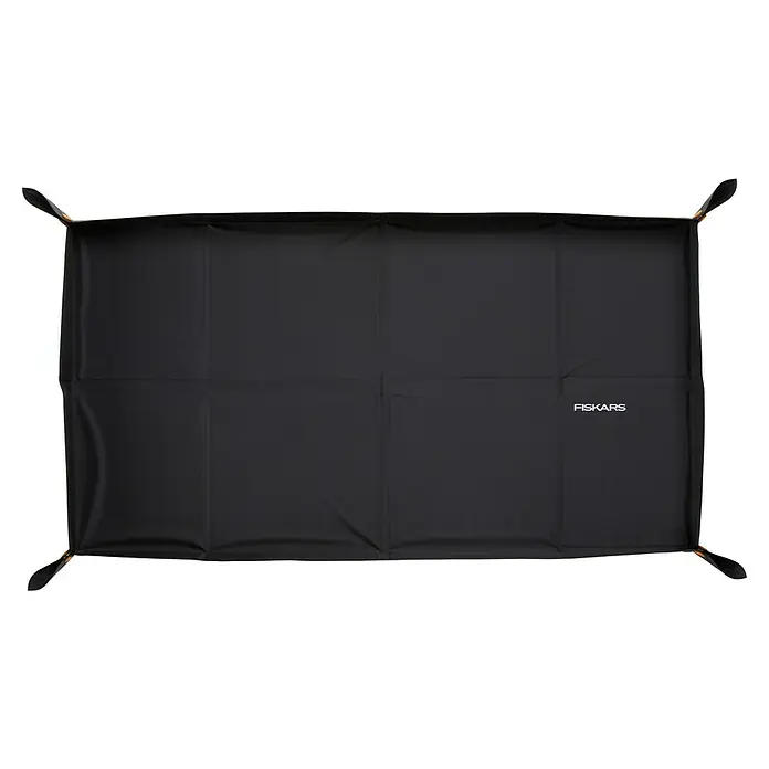 Fiskars Pflanzmatte - 96,8 x 57,8 cm - Eine schwarze Fiskars-Gartenmatte, ideal zum Umtopfen von Pflanzen und zur Vermeidung von Verschmutzungen im Innenbereich.