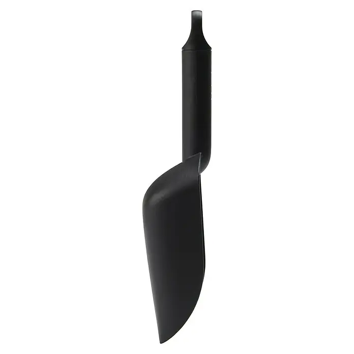 Fiskars Pflanzkelle - 29,1 cm - Abgebildet ist ein schwarzes, stilvolles IQOS Iluma Tabakerhitzer-Gerät, das modernes Design und fortschrittliche Technologie vereint.