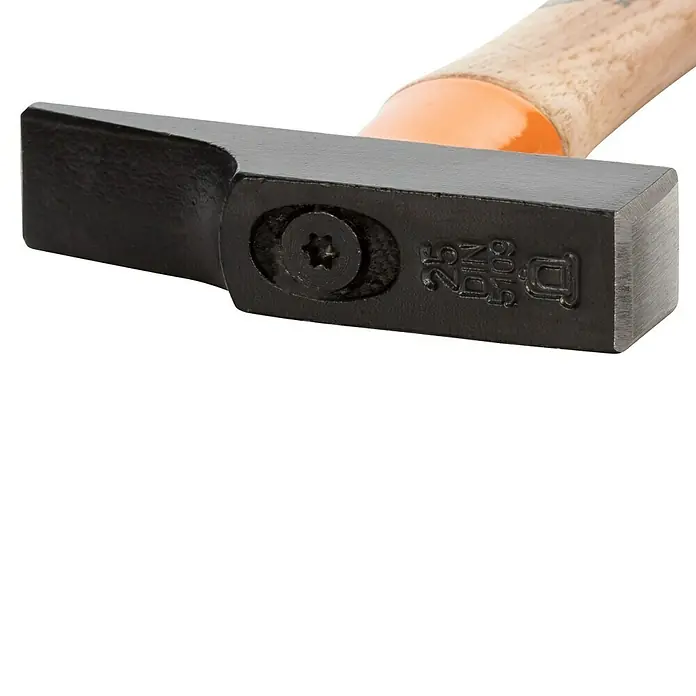 Picard Schreinerhammer SecuTec® - Gewicht Kopf: 230 g, Spezialstahl - Nahaufnahme eines hochwertigen Fäustelhammers mit einem robusten, schwarzen Kopf und einem hellen Holzstiel.